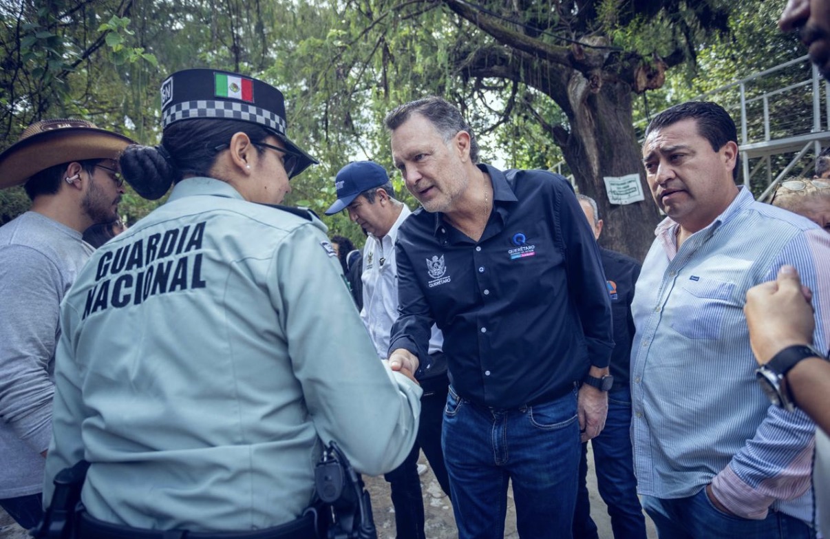 Mauricio Kuri supervisa movilidad y atención a afectaciones por lluvias en la Sierra Gorda
