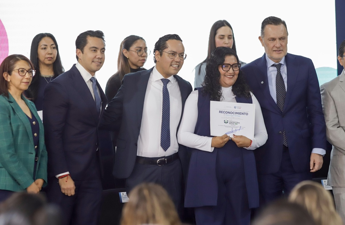Entregan Chepe Guerrero y Mauricio Kuri el Premio Nacional de Contraloría Social 2026, etapa estatal